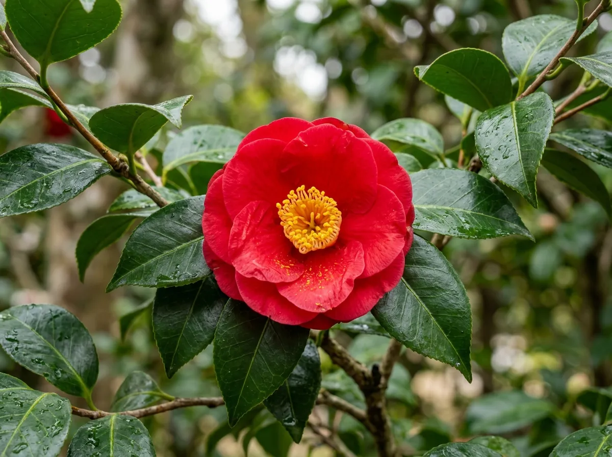 Photo de Camellia japonica